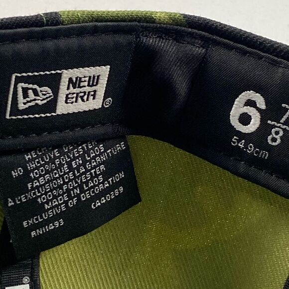 NWT 59Fifty New Era Camo Chicago Cubs 2022 Armed Forces Day Field Cap Size 6 7/8 - Picture 9 of 9